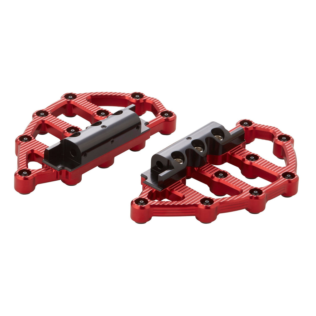 Ness-MX Passenger Floorboards, Red — Thunderstroke Models