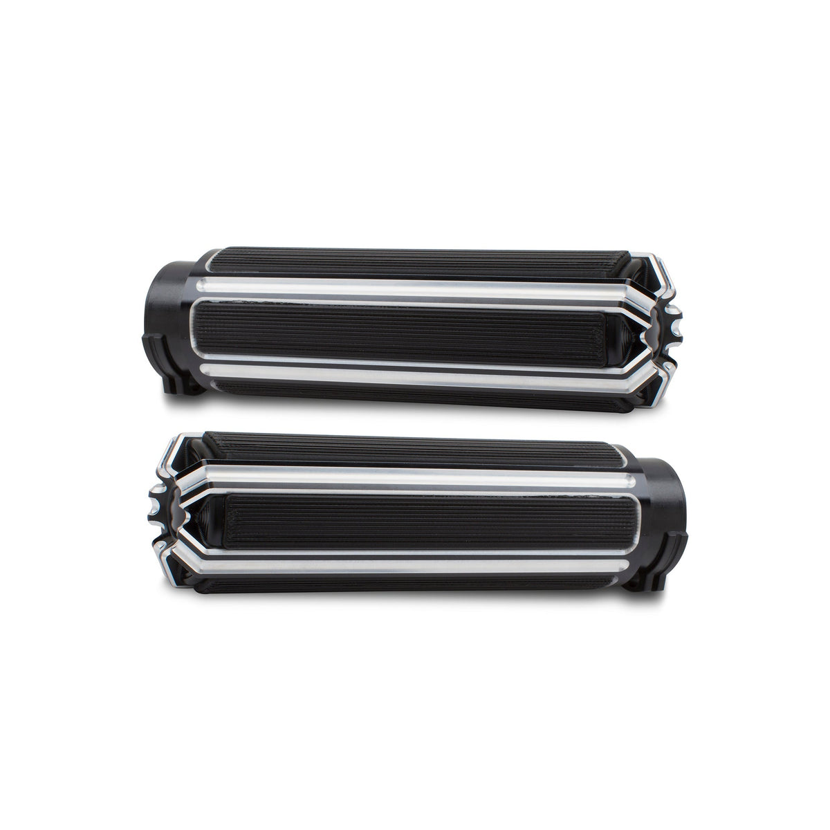 10-Gauge Comfort Grips, Black — Scout Bobber/Scout/Chieftain/Chief/FTR