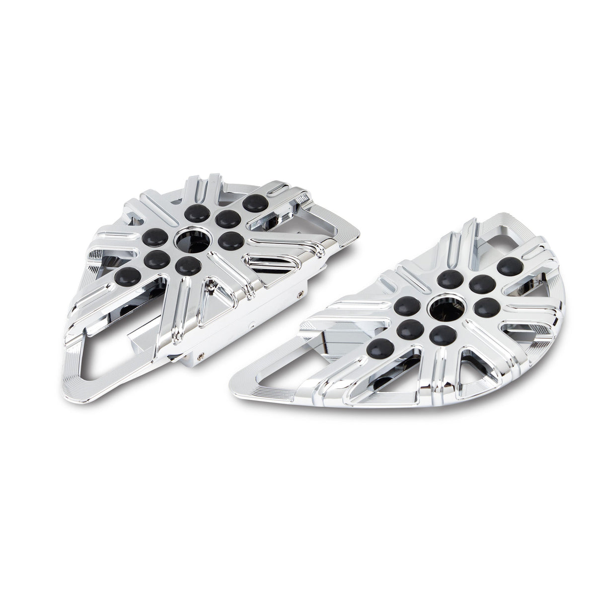 10-Gauge Passenger Floorboards, Chrome — Thunderstroke Models
