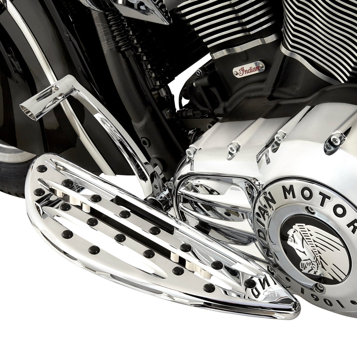 Deep Cut Shift Arm, Chrome — Chieftain/Chief/Roadmaster