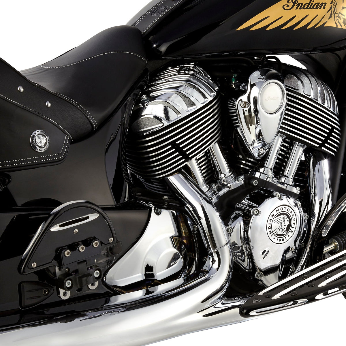 Deep Cut Passenger Floorboards, Black — Thunderstroke Models