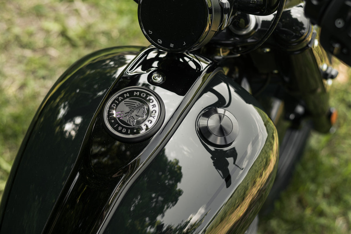 Flush Mount Pop-Up Gas Cap — Chief Bobber/Chief