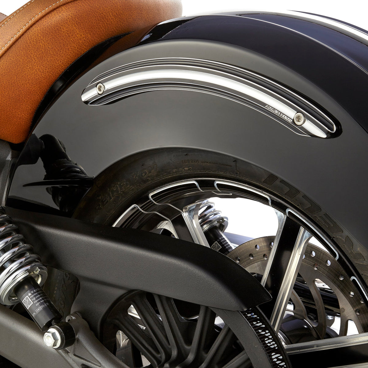 10-Gauge Fender Rails for Scout, Black — FTR