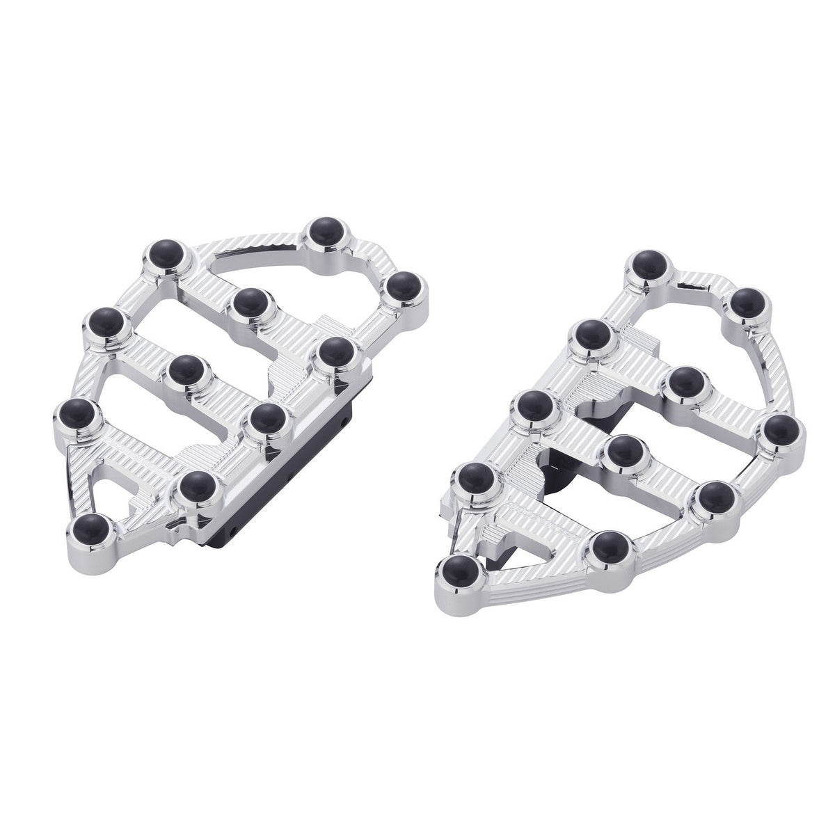Ness-Mx Passenger Floorboards, Chrome — Thunderstroke Models