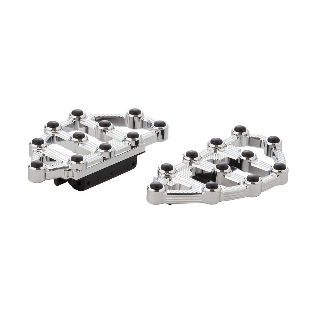 Ness-Mx Passenger Floorboards, Chrome — Thunderstroke Models