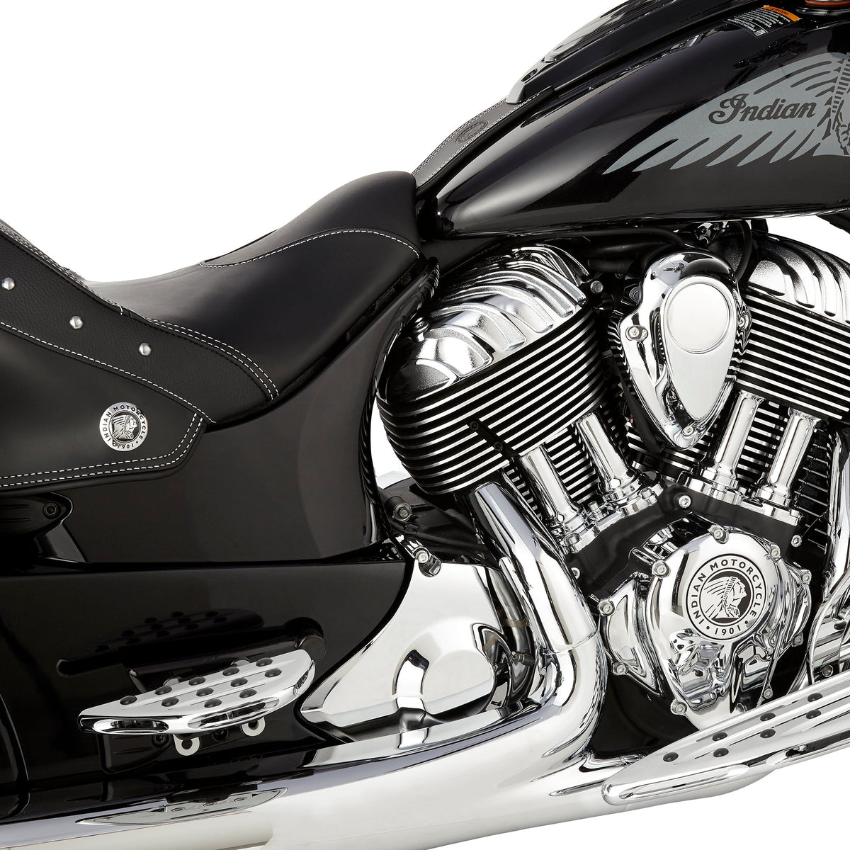 Deep Cut Passenger Floorboards, Chrome — Thunderstroke Models