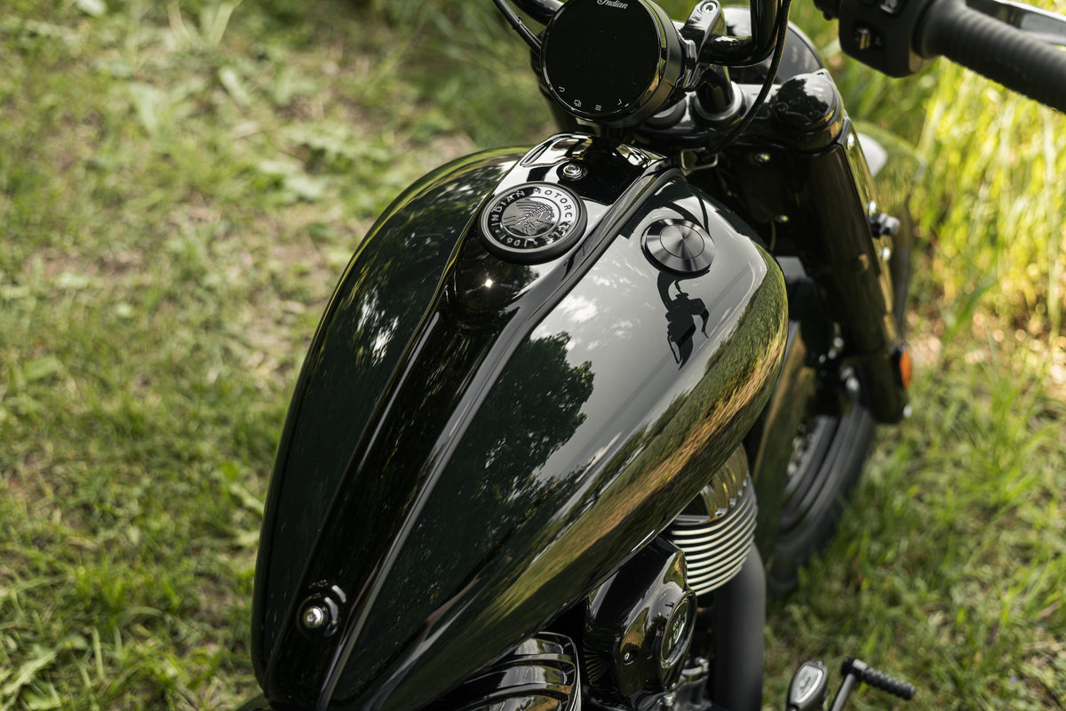Flush Mount Pop-Up Gas Cap — Chief Bobber/Chief