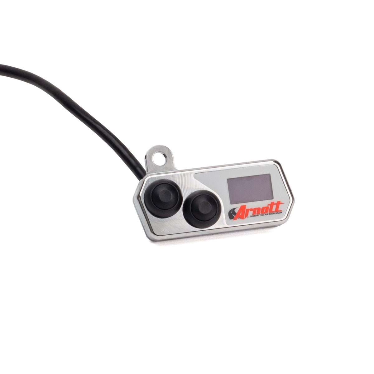 Arnott K - 3115 Handlebar - Mounted Pushbutton Controller w/LED Pressure Gauge (Chrome) - Henne Company