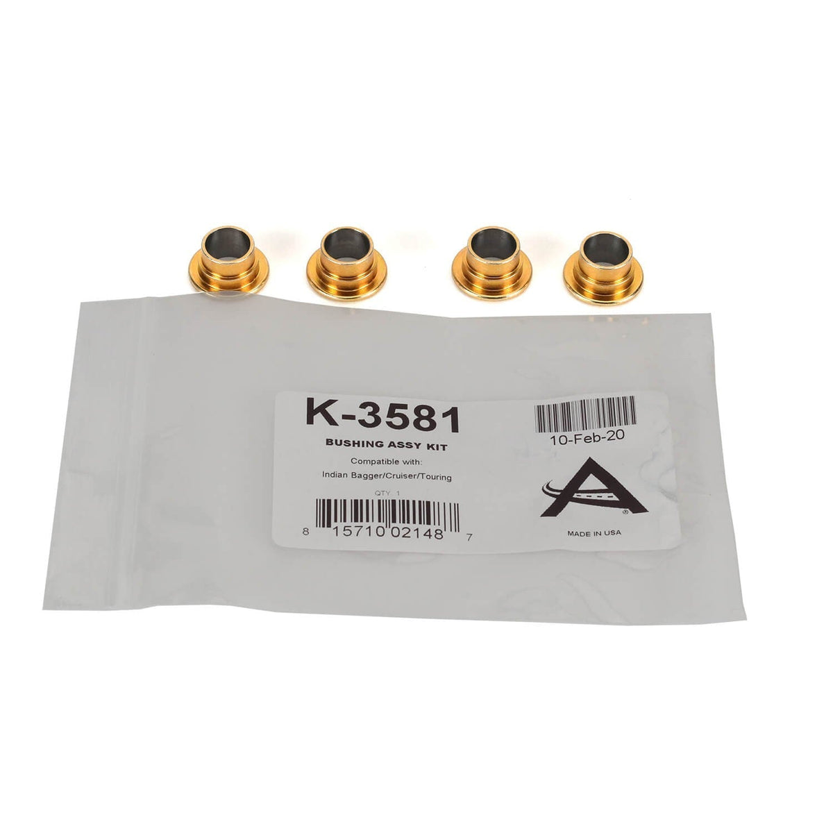 Arnott K - 3581 Bushing Accessory Kit - 2020 - 2021 Indian Bagger/Cruiser/Touring - Henne Company