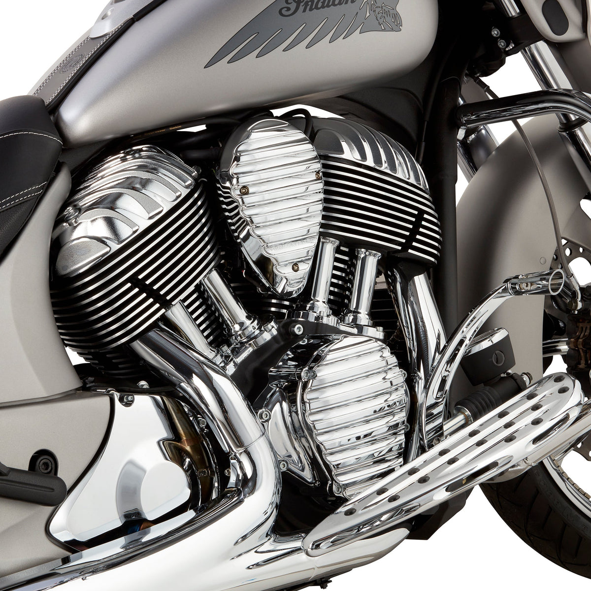Deep Cut Brake Arm, Chrome — Chieftain/Chief/Roadmaster